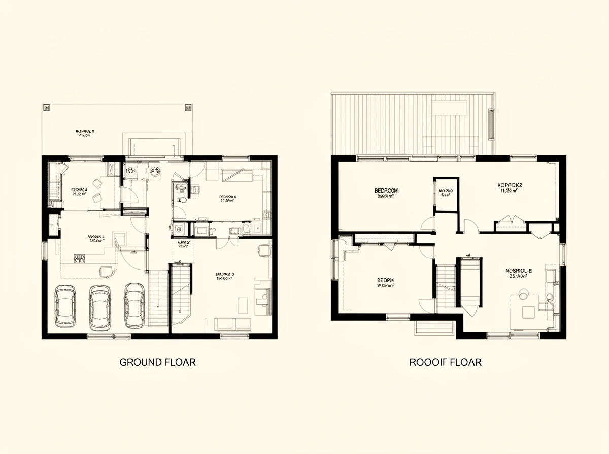 Floor plan of the Aigburth design