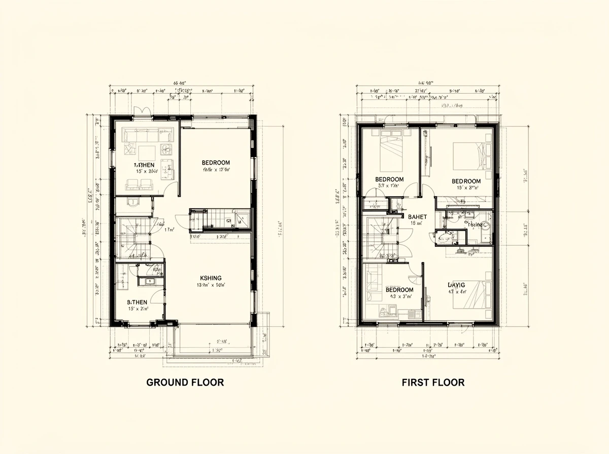 Floor plan of the Formby design